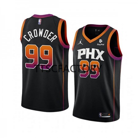 Maillot Basket Phoenix Suns Jae Crowder 99 Nike 2022-23 Statement Edition Noir Swingman - Homme